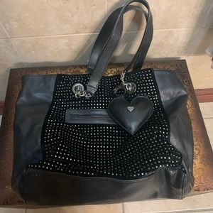 Betsey Johnson Black Handbag